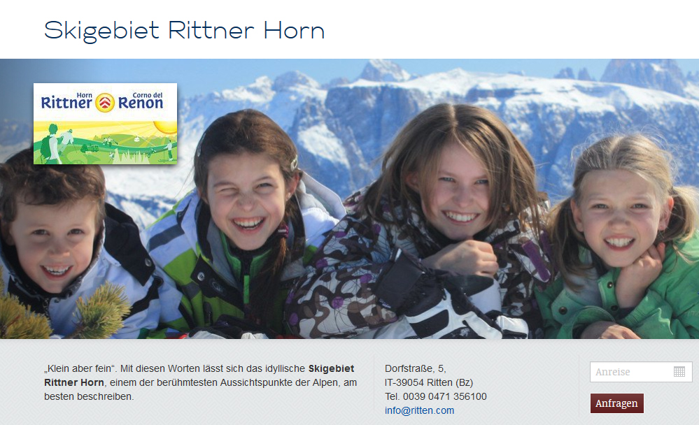 Tolomeis Erben haben wieder zugeschlagen – aus „Rittner Horn“ wird „Horn Rittner“